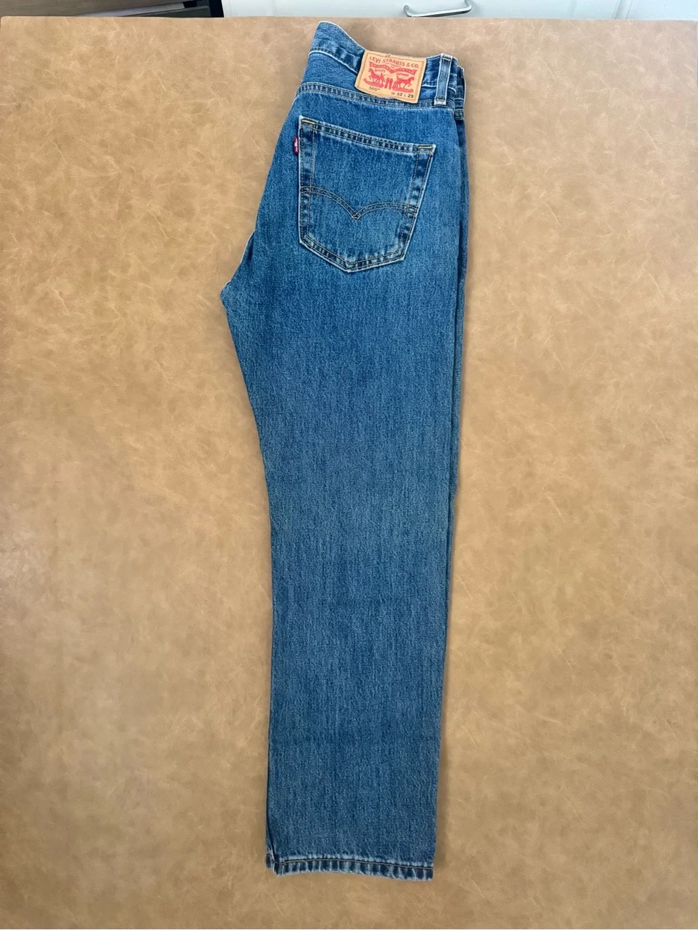 Levi’s 505 Regular Fit Jeans Men’s 32x29 Medium Blue Straight Leg